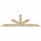 Ekena Millwork Saratoga Rough Sawn Timber Gable Bracket, Douglas Fir, 96"W x 28"H x 4"D x 6"F, 7/12 Pitch GBW096X28X0406SAR00RDF - alternate 1
